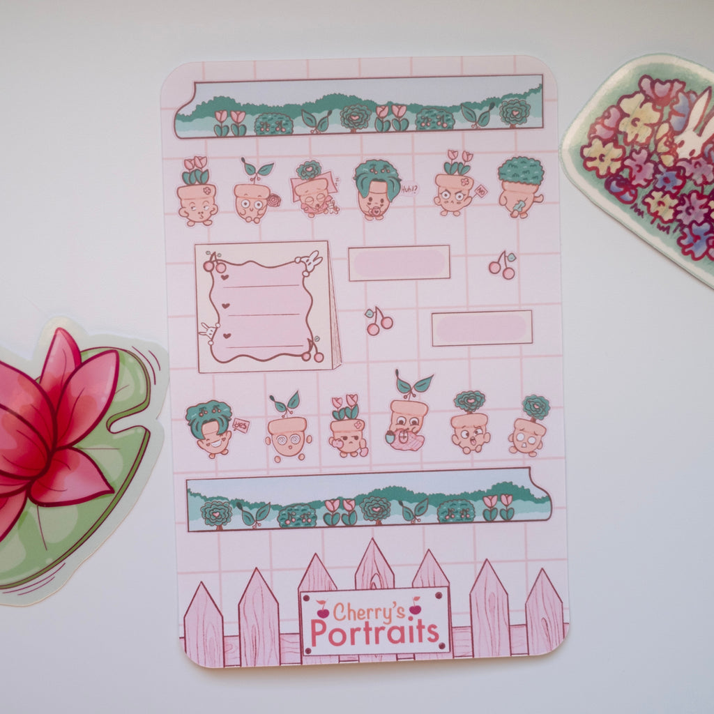Mood Sticker Sheet | Matte Planner Stickers