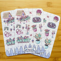 Garden Sticker Sheet | Waterproof Vinyl Stickers