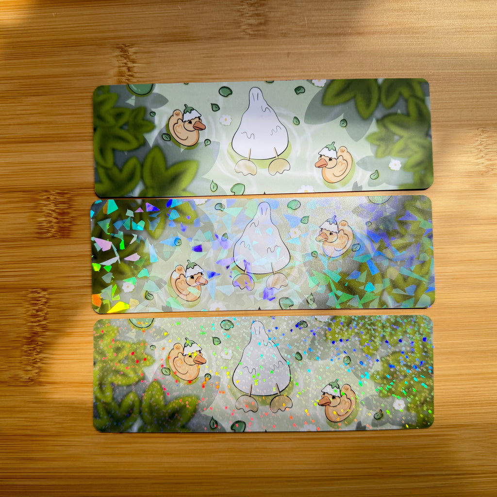Holographic Duck Bookmark