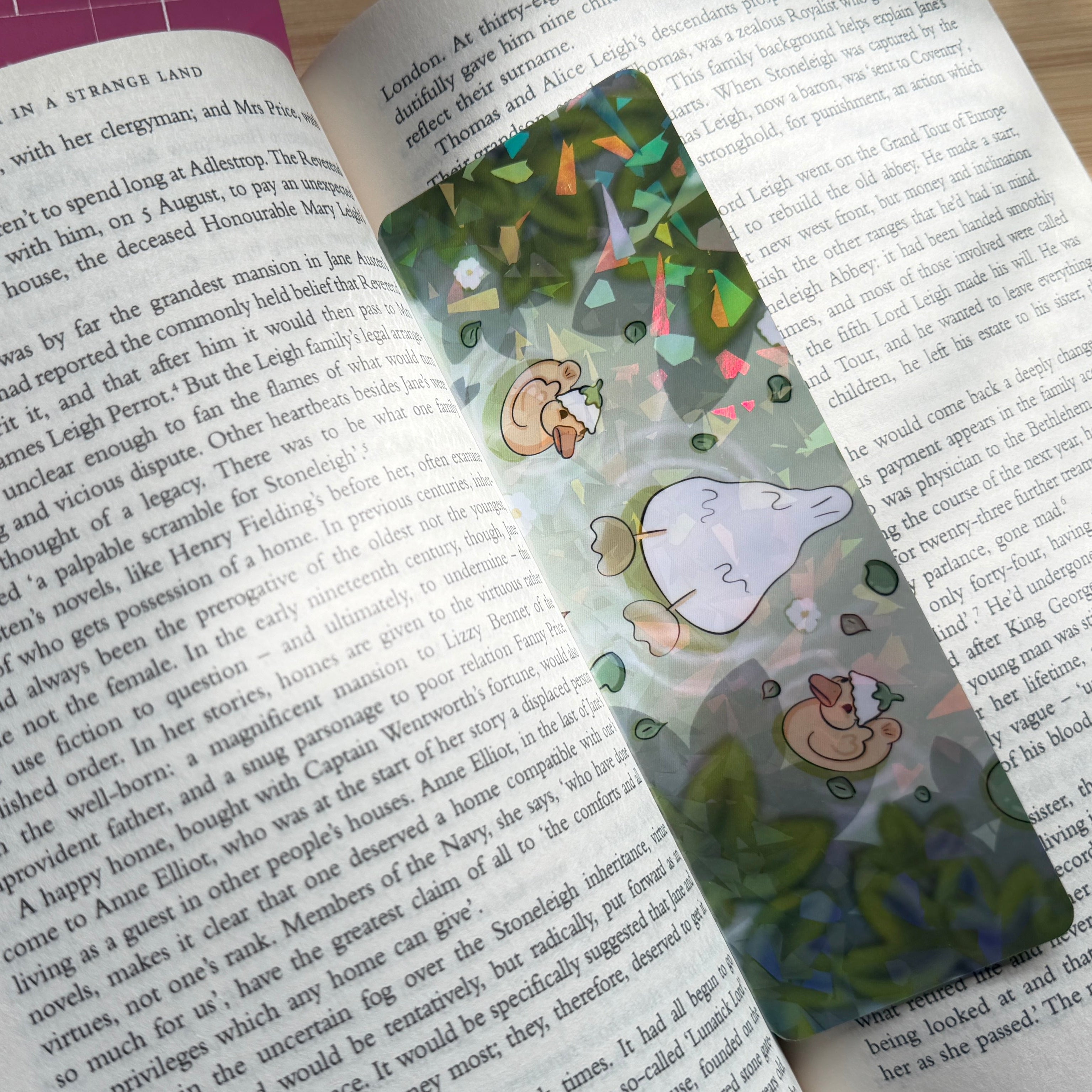Holographic Duck Bookmark