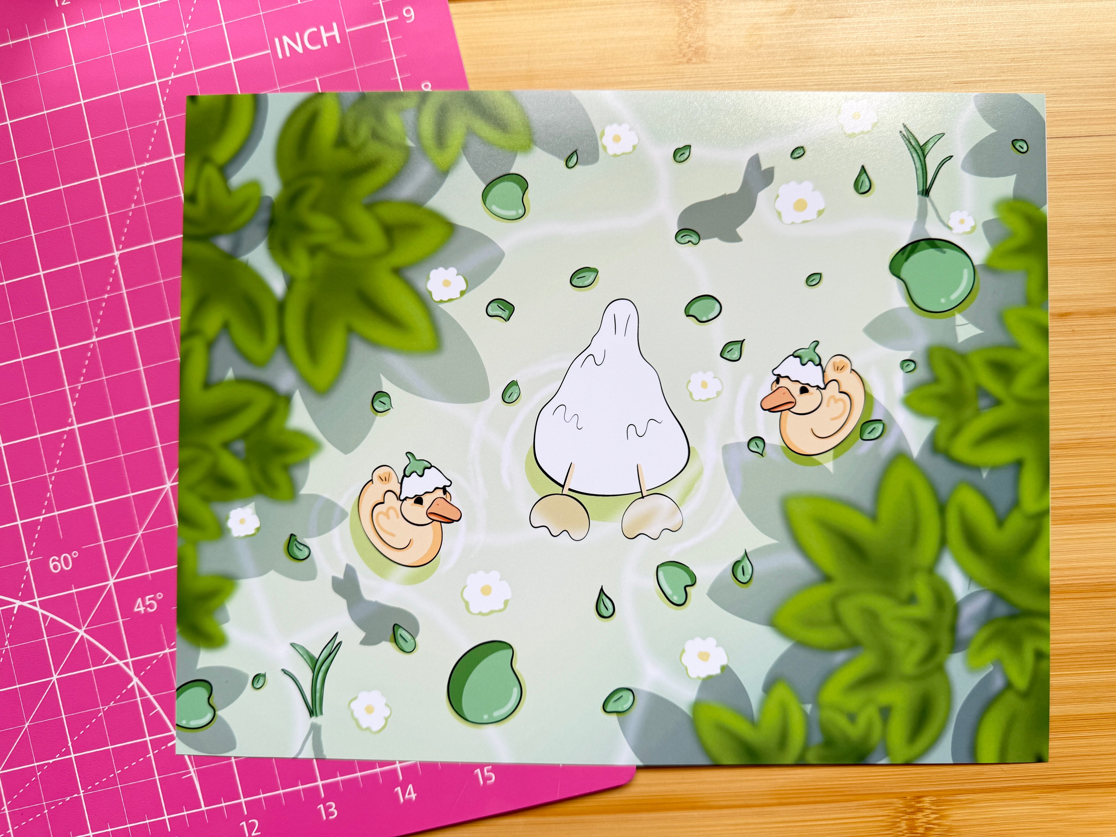 Duck Pond Print
