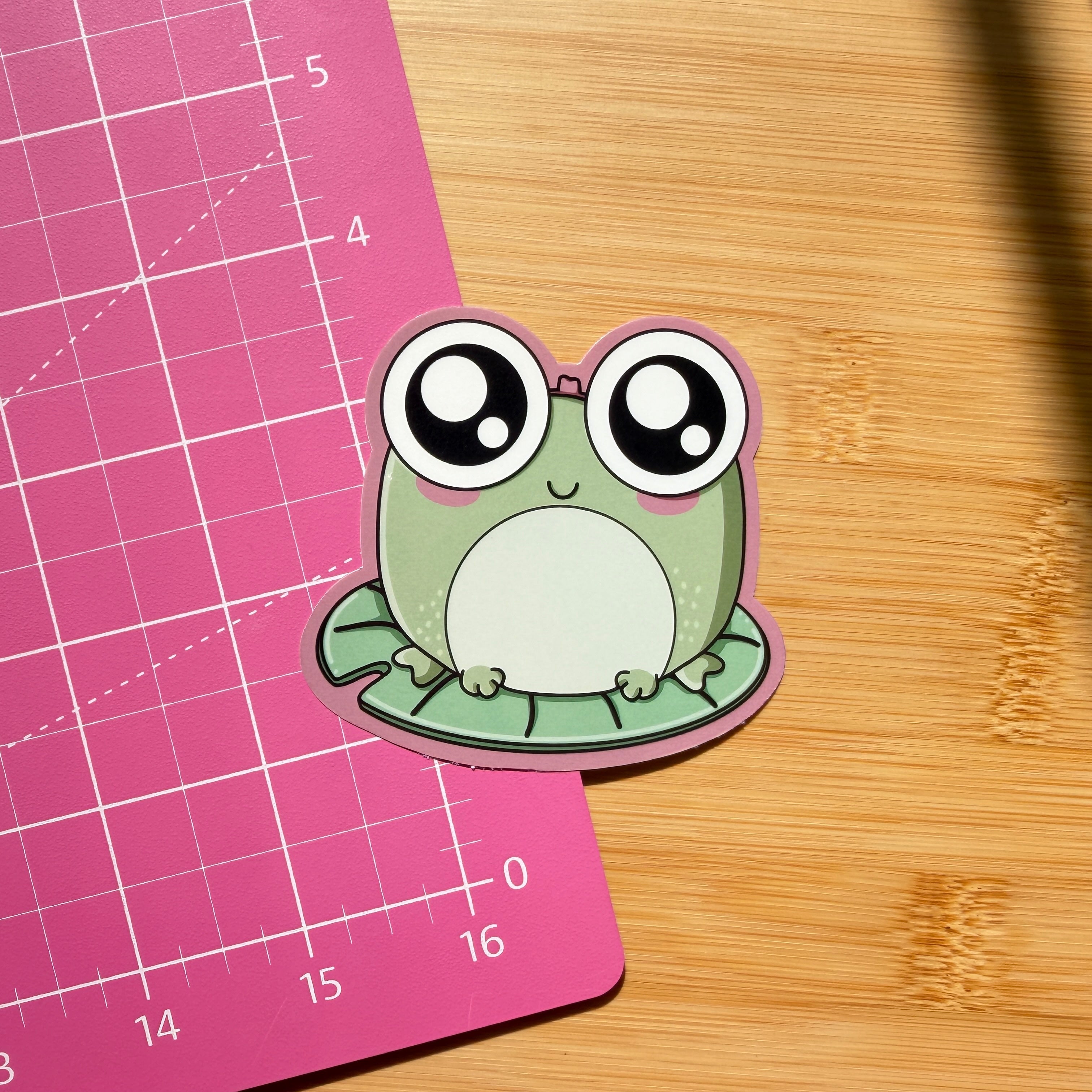 Frog Sticker | Waterproof Sticker