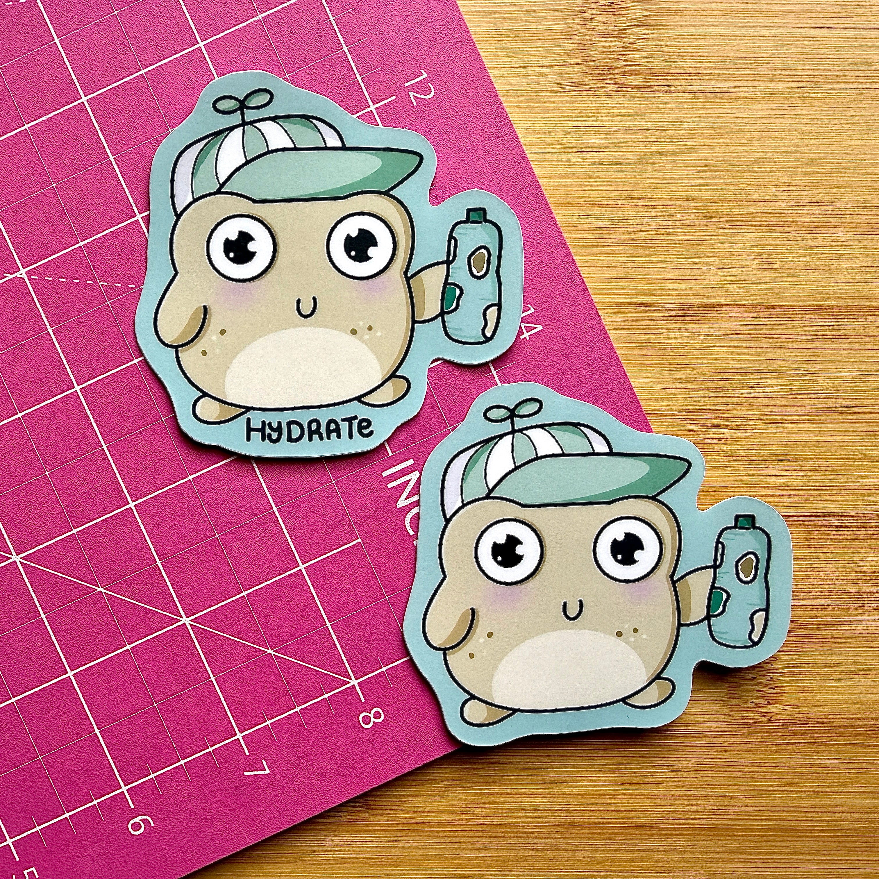 Hydrate sticker | Relatable Stickers | Funny, Journal, 3in Stickers