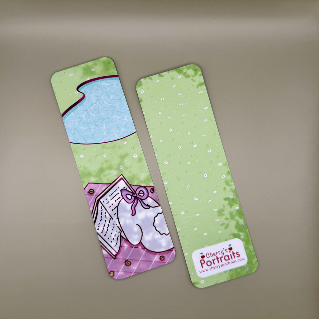 Reading Bunny Bookmark