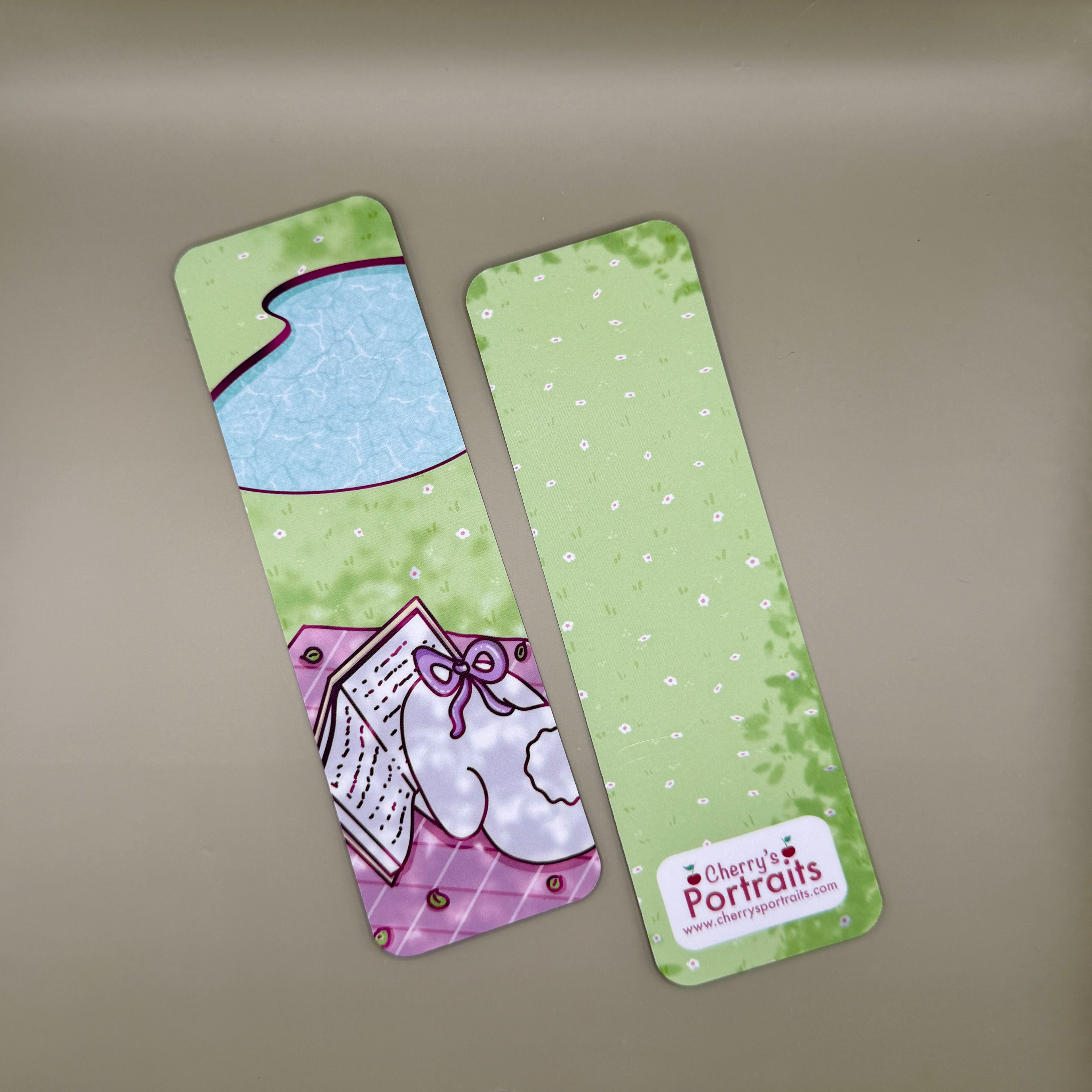 Reading Bunny Bookmark