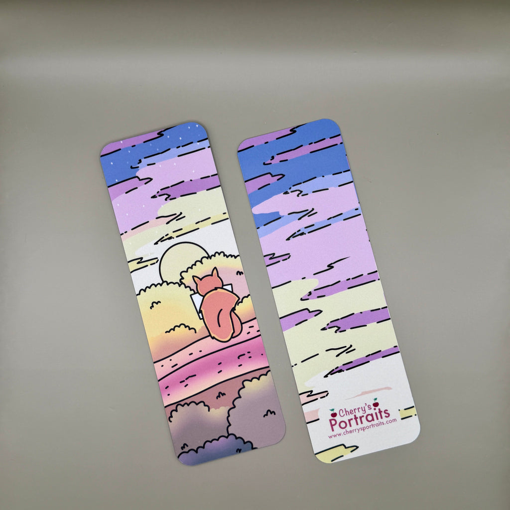 Reading Squirrel Bookmark
