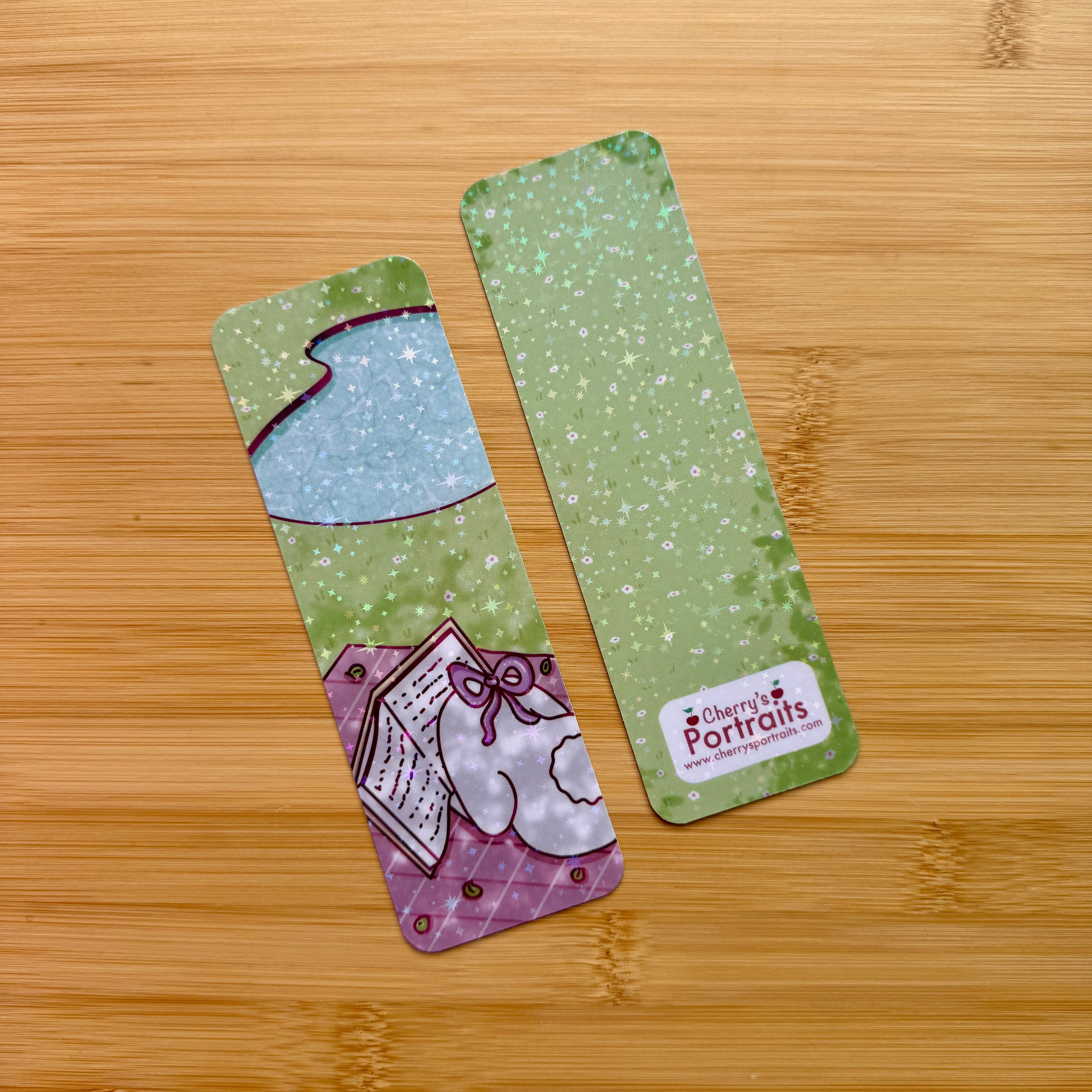 Reading Bunny Bookmark
