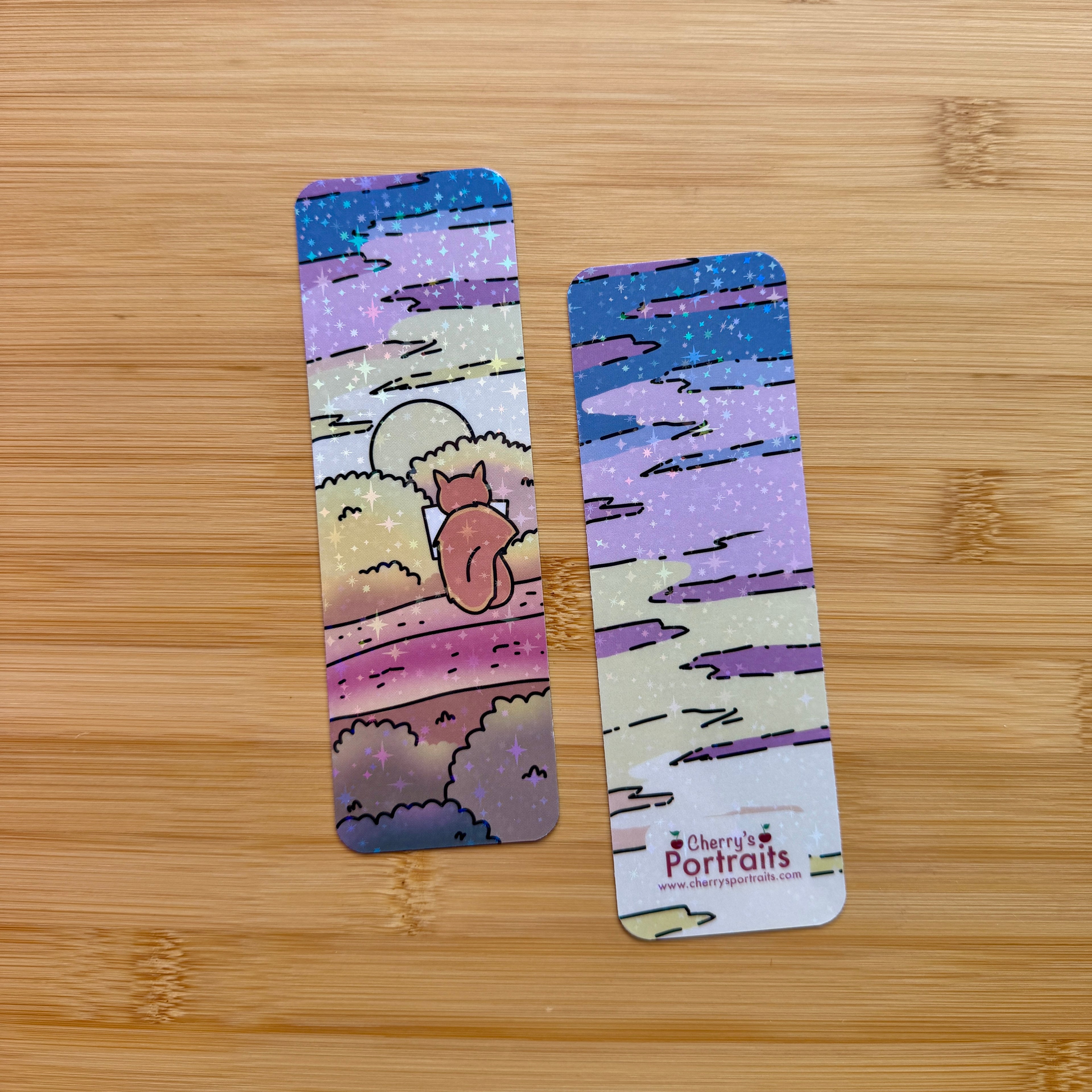 Reading Squirrel Bookmark