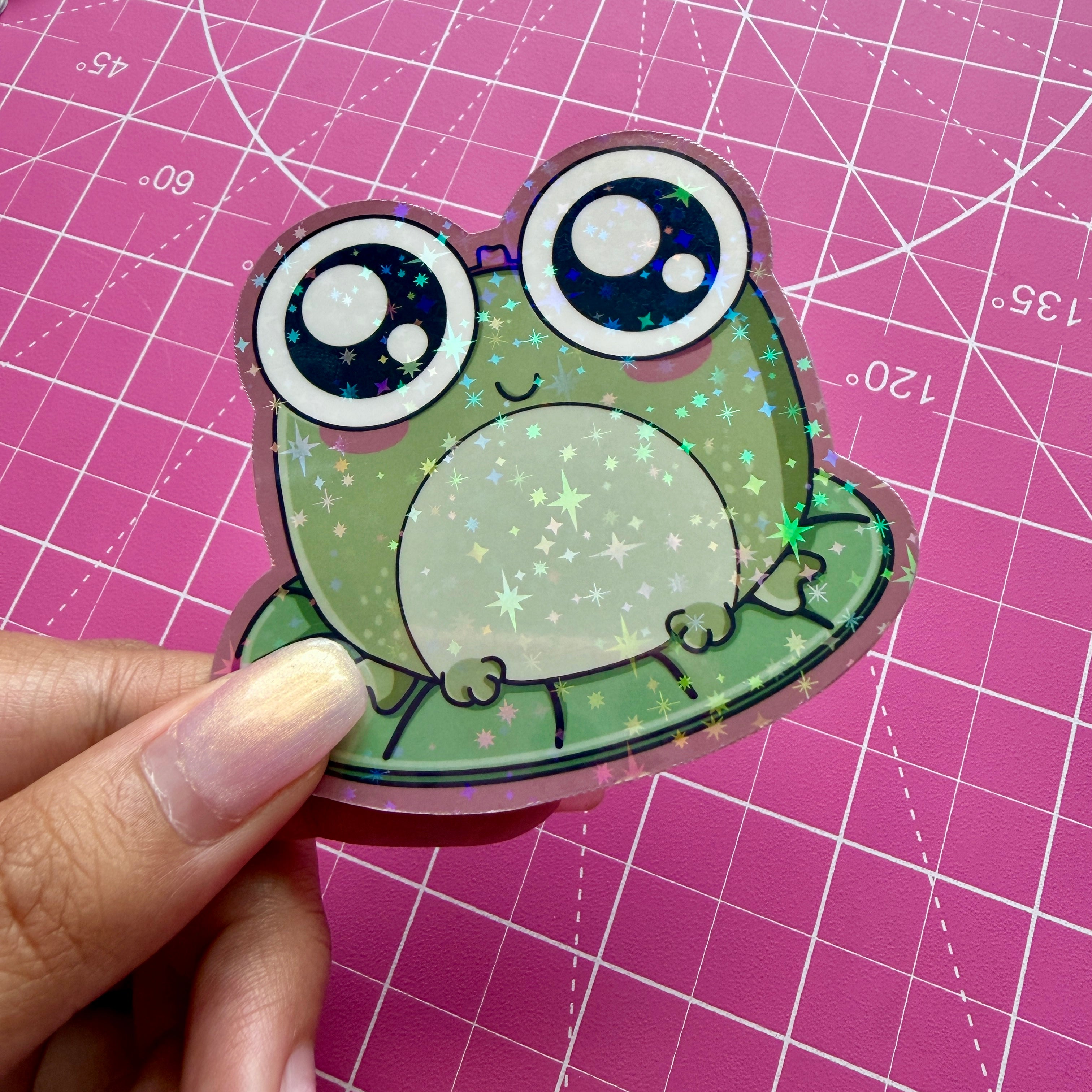 Frog Sticker | Waterproof Sticker